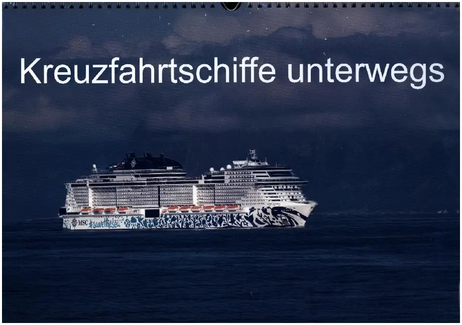 Cover: 9783383766763 | Kreuzfahrtschiffe unterwegs (Wandkalender 2025 DIN A3 quer),...