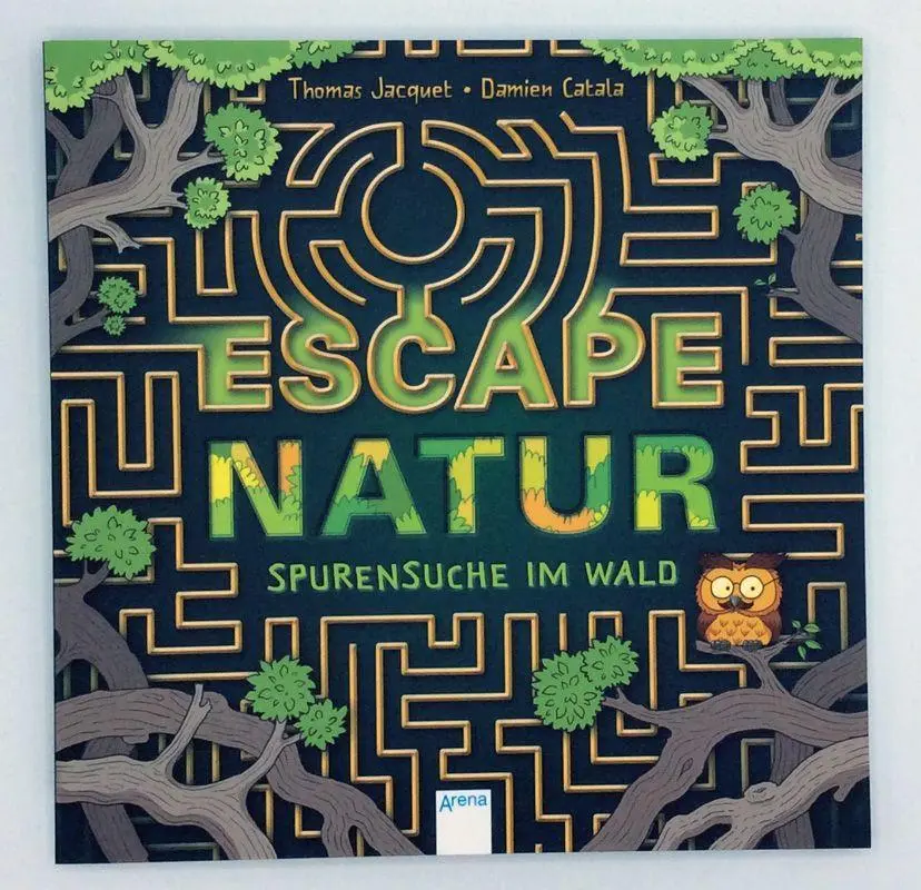 Bild: 9783401716763 | Escape Natur. Spurensuche im Wald | Thomas Jacquet | Taschenbuch
