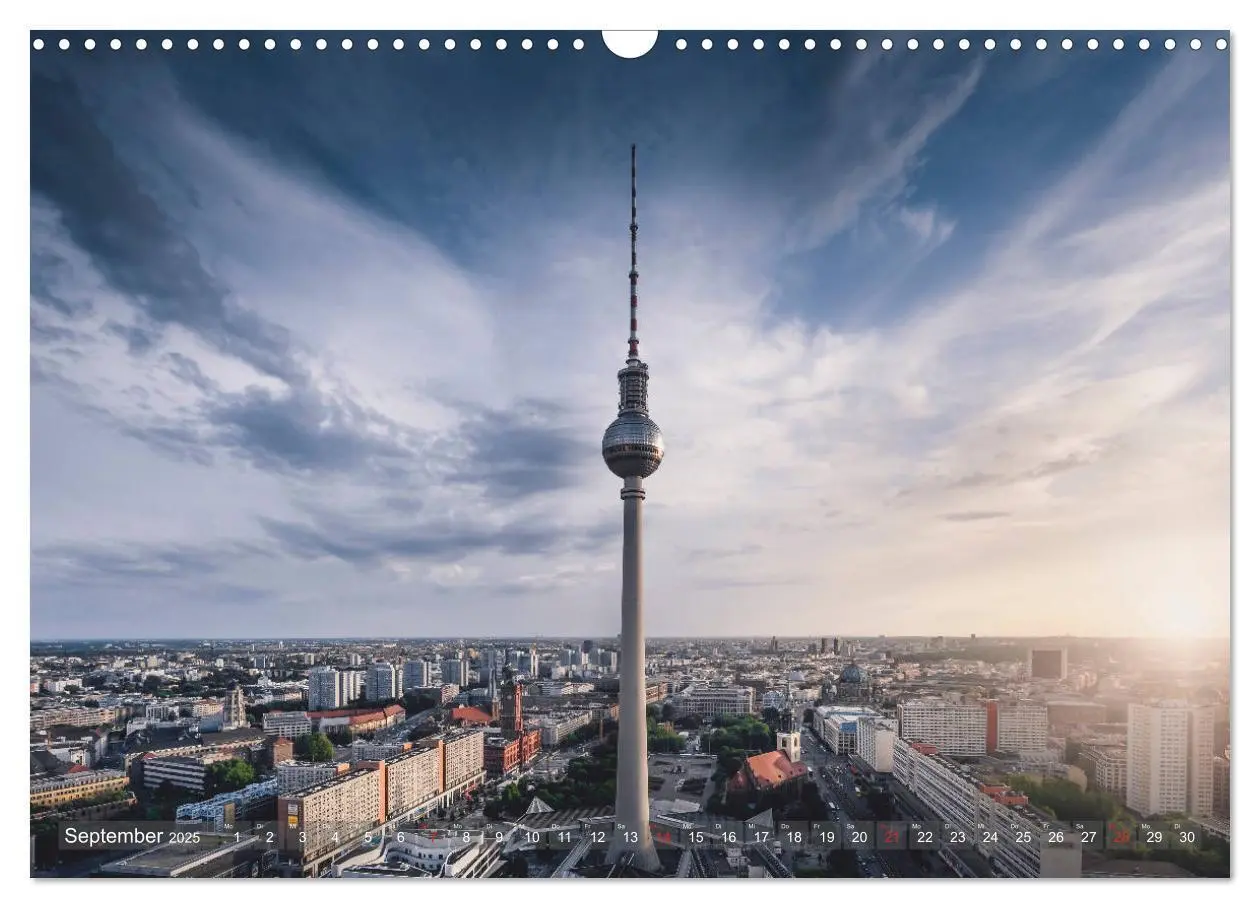 Bild: 9783435306763 | Berlin von oben (Wandkalender 2025 DIN A3 quer), CALVENDO...