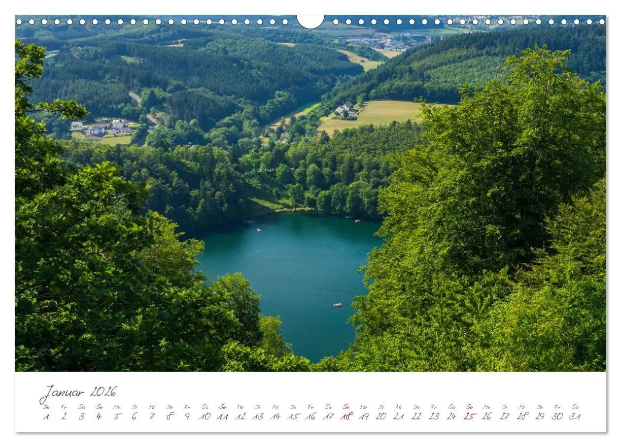 Bild: 9783516036763 | Erlebnis Eifel (Wandkalender 2026 DIN A3 quer), CALVENDO...