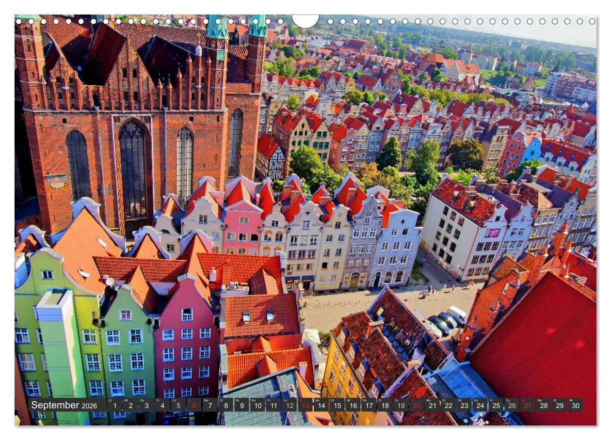 Bild: 9783516106763 | Von Stettin nach Danzig (Wandkalender 2026 DIN A3 quer), CALVENDO...