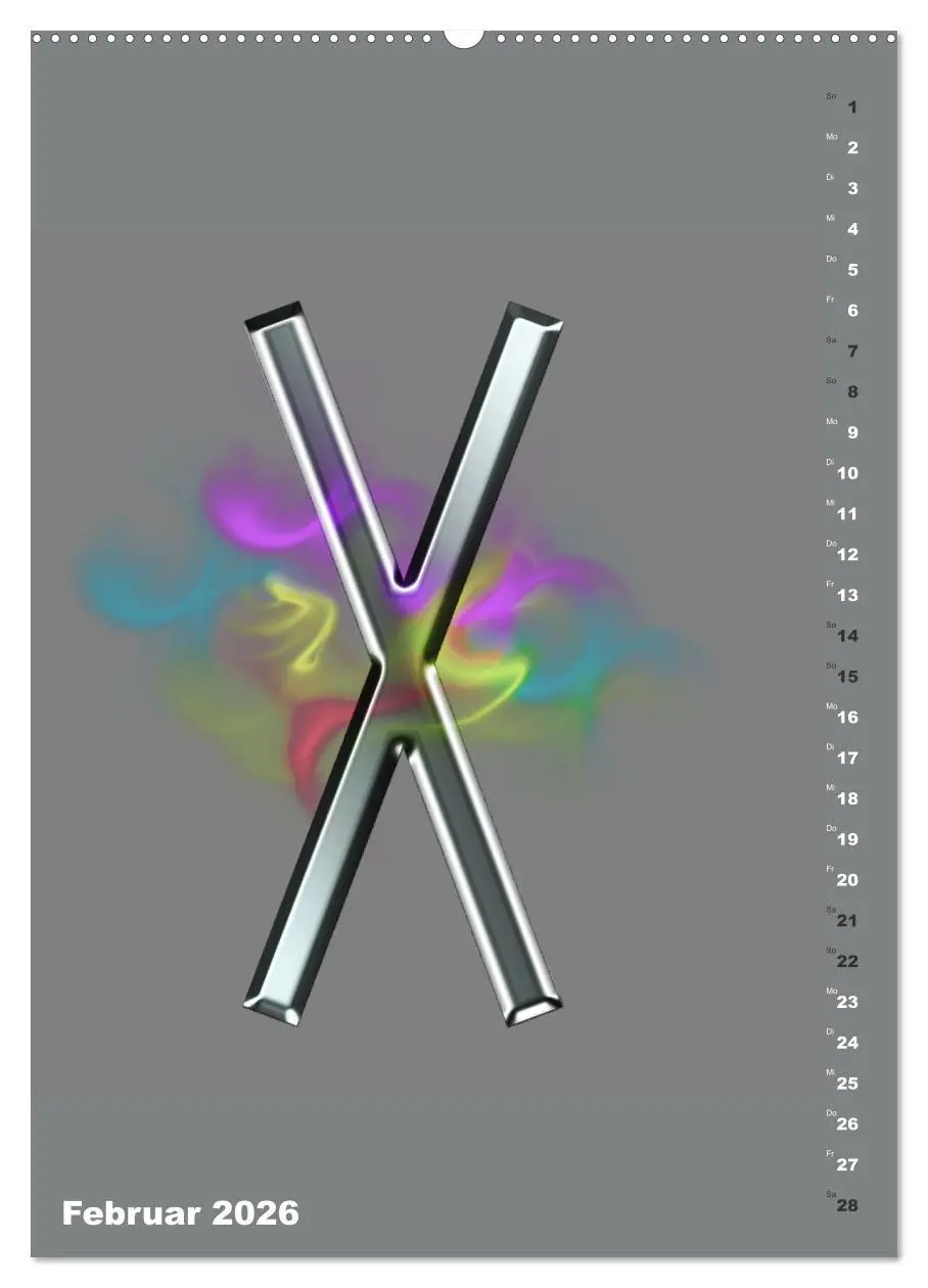 Bild: 9783516346763 | Germanische Runen (hochwertiger Premium Wandkalender 2026 DIN A2...