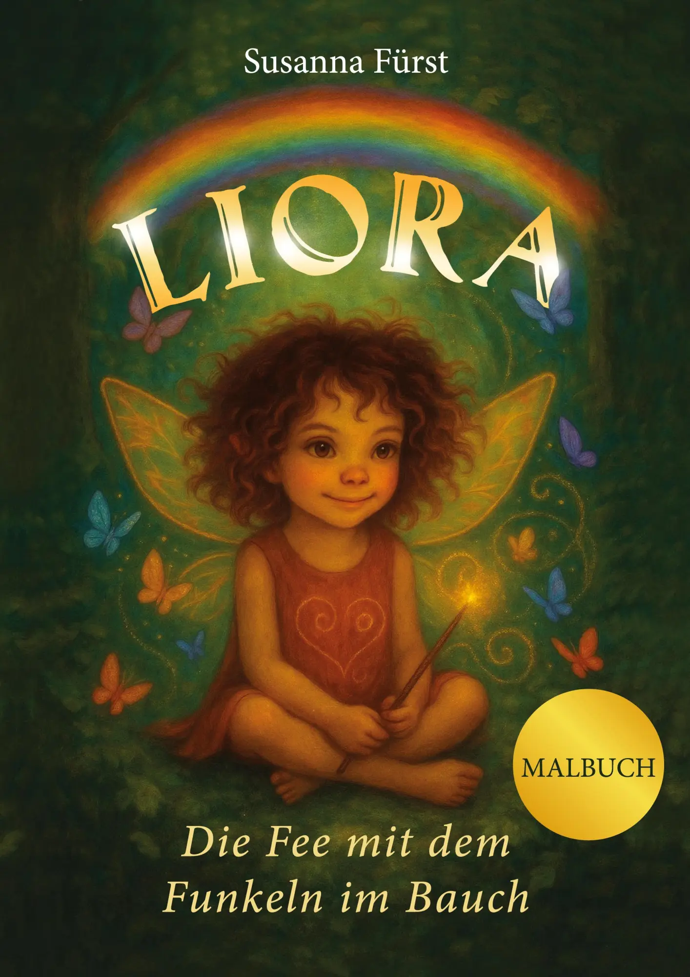 Cover: 9783695786763 | Liora - Die Fee mit dem Funkeln im Bauch - Malbuch | Susanna Fürst