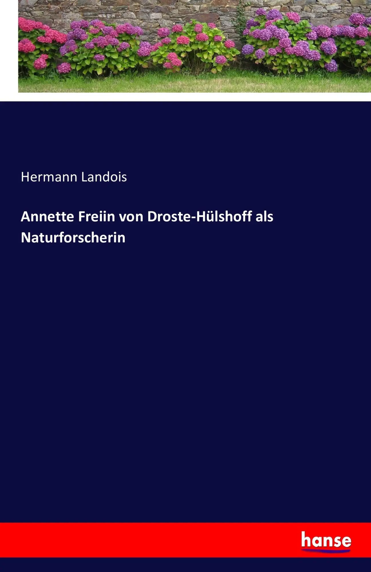 Cover: 9783741146763 | Annette Freiin von Droste-Hülshoff als Naturforscherin | Landois
