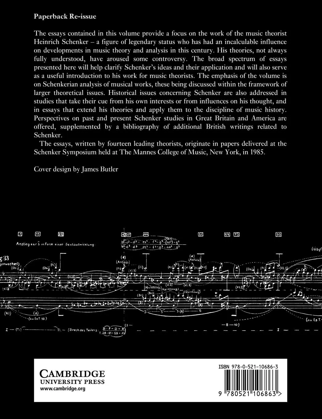 Rückseite: 9780521106863 | Schenker Studies | Hedi Siegel (u. a.) | Taschenbuch | Englisch | 2008