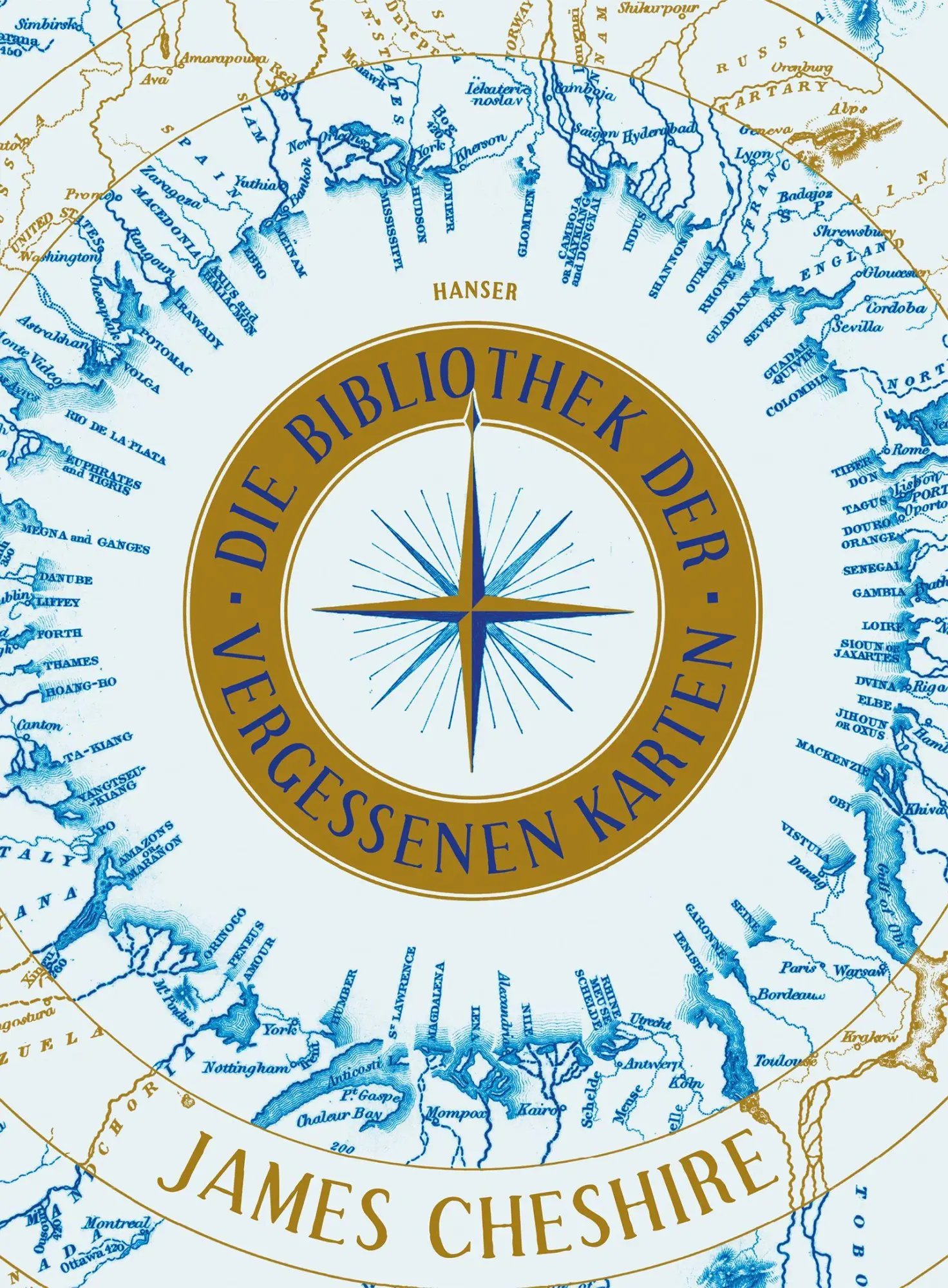 Cover: 9783446286863 | Die Bibliothek der vergessenen Karten | James Cheshire | Buch | 384 S.