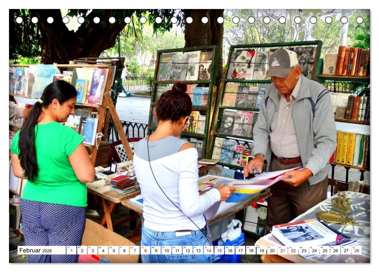 Bild: 9783516646863 | Leseland Kuba - Buchhändler in Havanna (Tischkalender 2026 DIN A5...