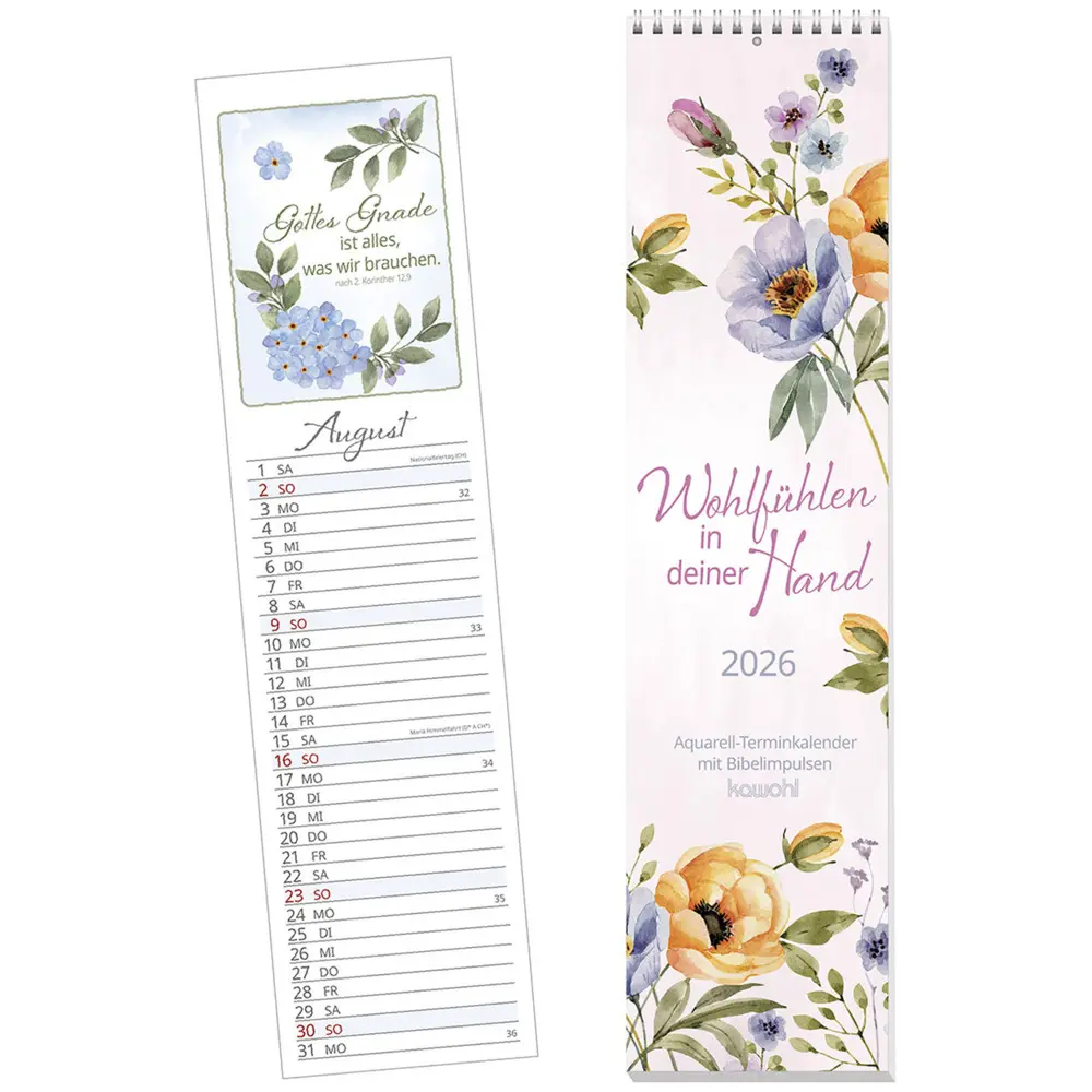 Cover: 9783754866863 | Wohlfühlen in deiner Hand 2026 | Kalender | Spiralbindung | 15 S.