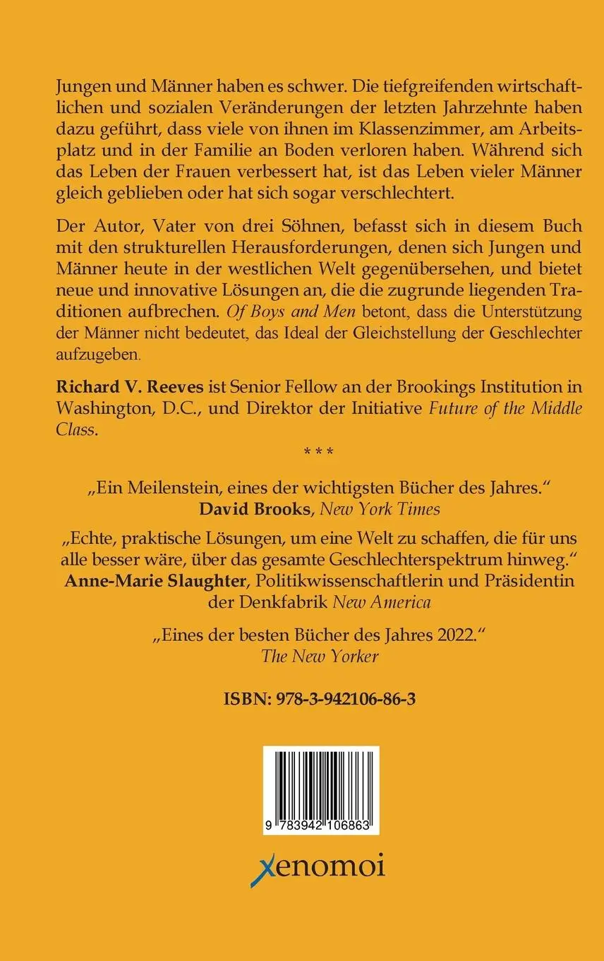 Rückseite: 9783942106863 | Von Jungen und Männern. Warum der moderne Mann Probleme hat, warum...