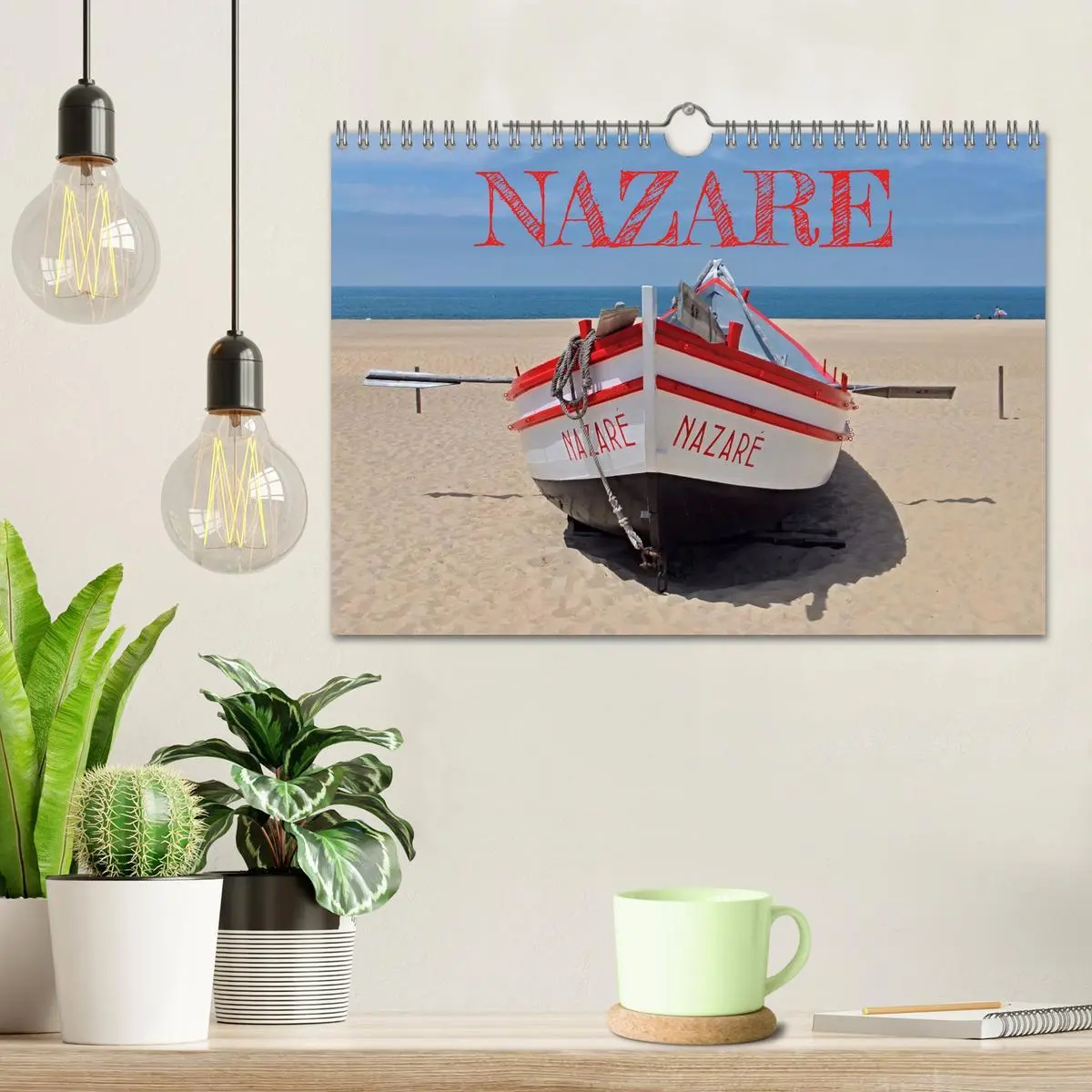 Bild: 9783457616963 | Nazare (Wandkalender 2026 DIN A4 quer), CALVENDO Monatskalender | 2026