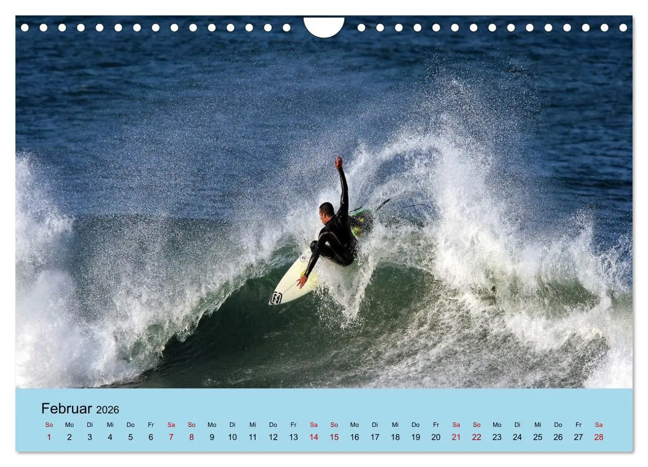 Bild: 9783457616963 | Nazare (Wandkalender 2026 DIN A4 quer), CALVENDO Monatskalender | 2026