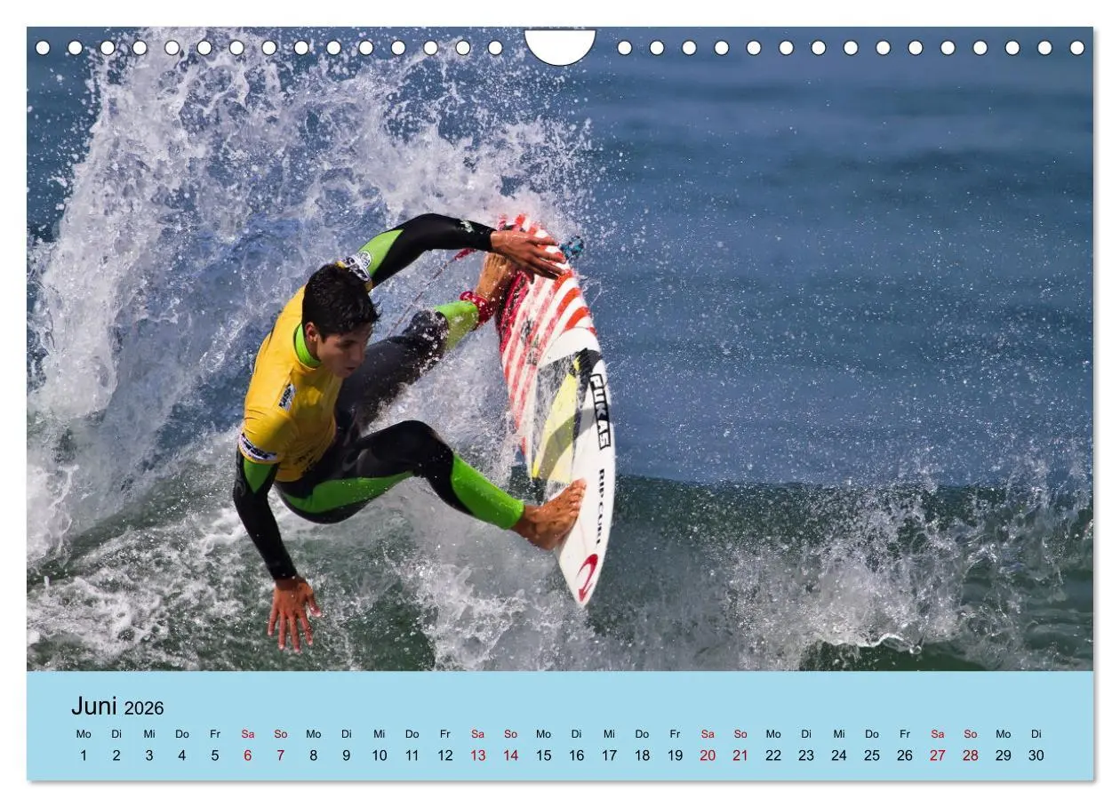 Bild: 9783457616963 | Nazare (Wandkalender 2026 DIN A4 quer), CALVENDO Monatskalender | 2026