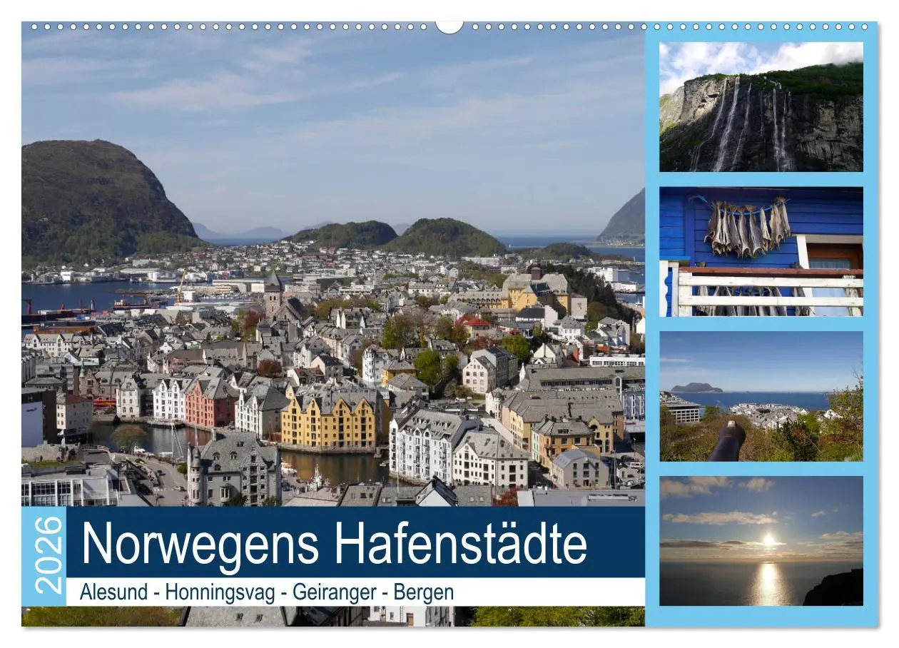 Cover: 9783457856963 | Norwegens Hafenstädte - Alesund - Honningsvag - Geiranger - Bergen...