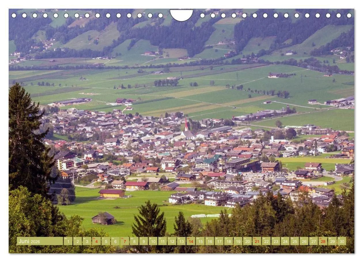 Bild: 9783516706963 | Ein Herz für das Zillertal (Wandkalender 2026 DIN A4 quer),...