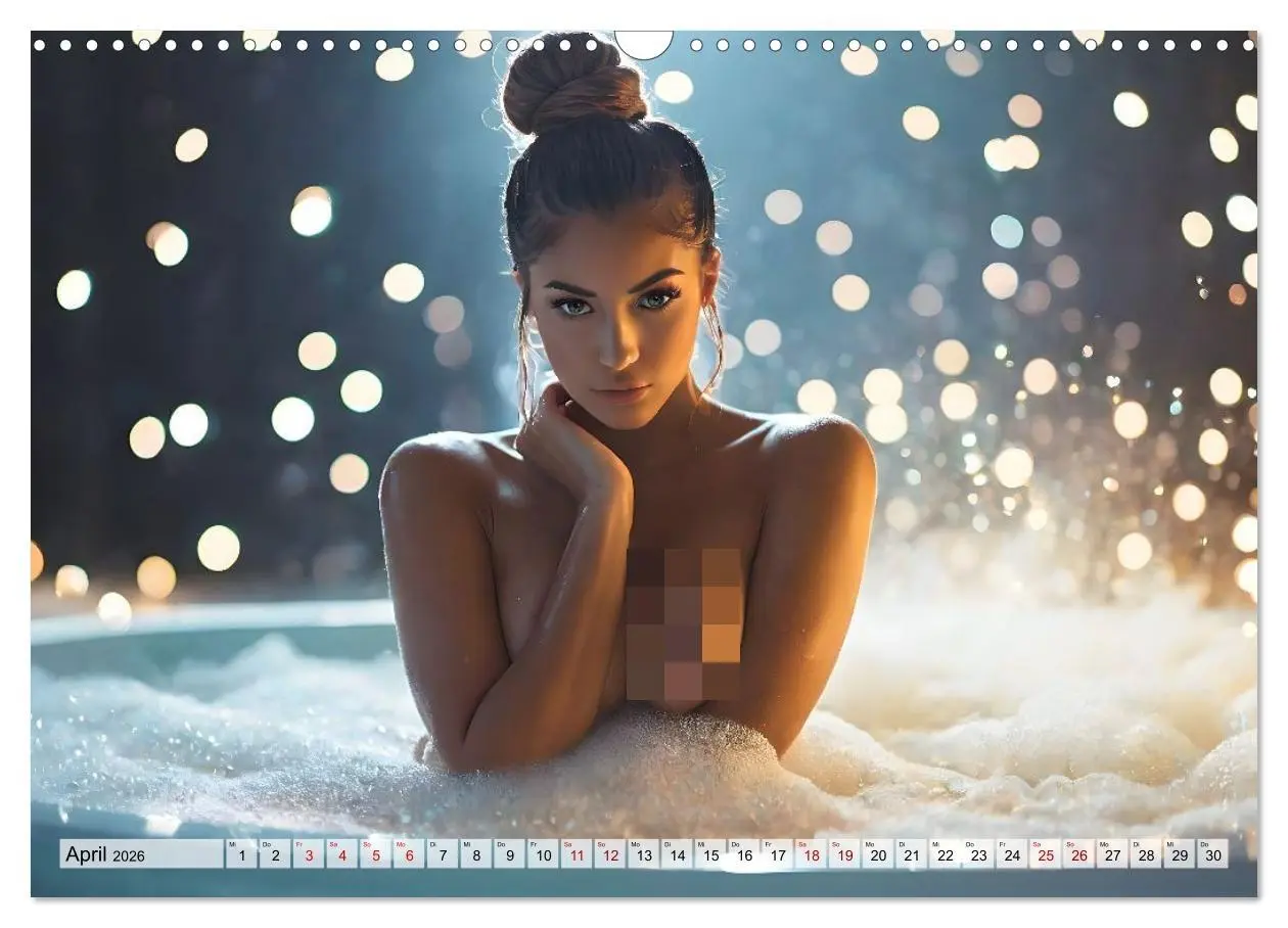 Bild: 9783457297063 | Heiße Girls im Badeschaum (Wandkalender 2026 DIN A3 quer), CALVENDO...