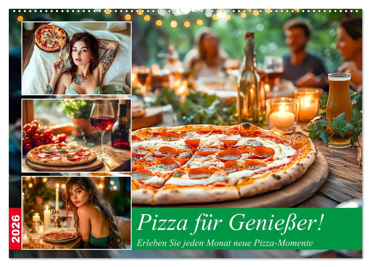 Cover: 9783457367063 | Pizza für Genießer! - Erleben Sie jeden Monat neue Pizza-Momente...