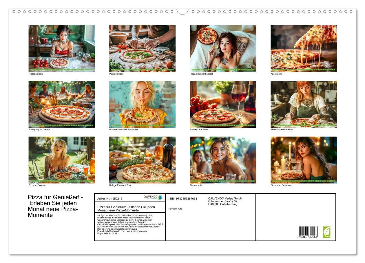 Bild: 9783457367063 | Pizza für Genießer! - Erleben Sie jeden Monat neue Pizza-Momente...
