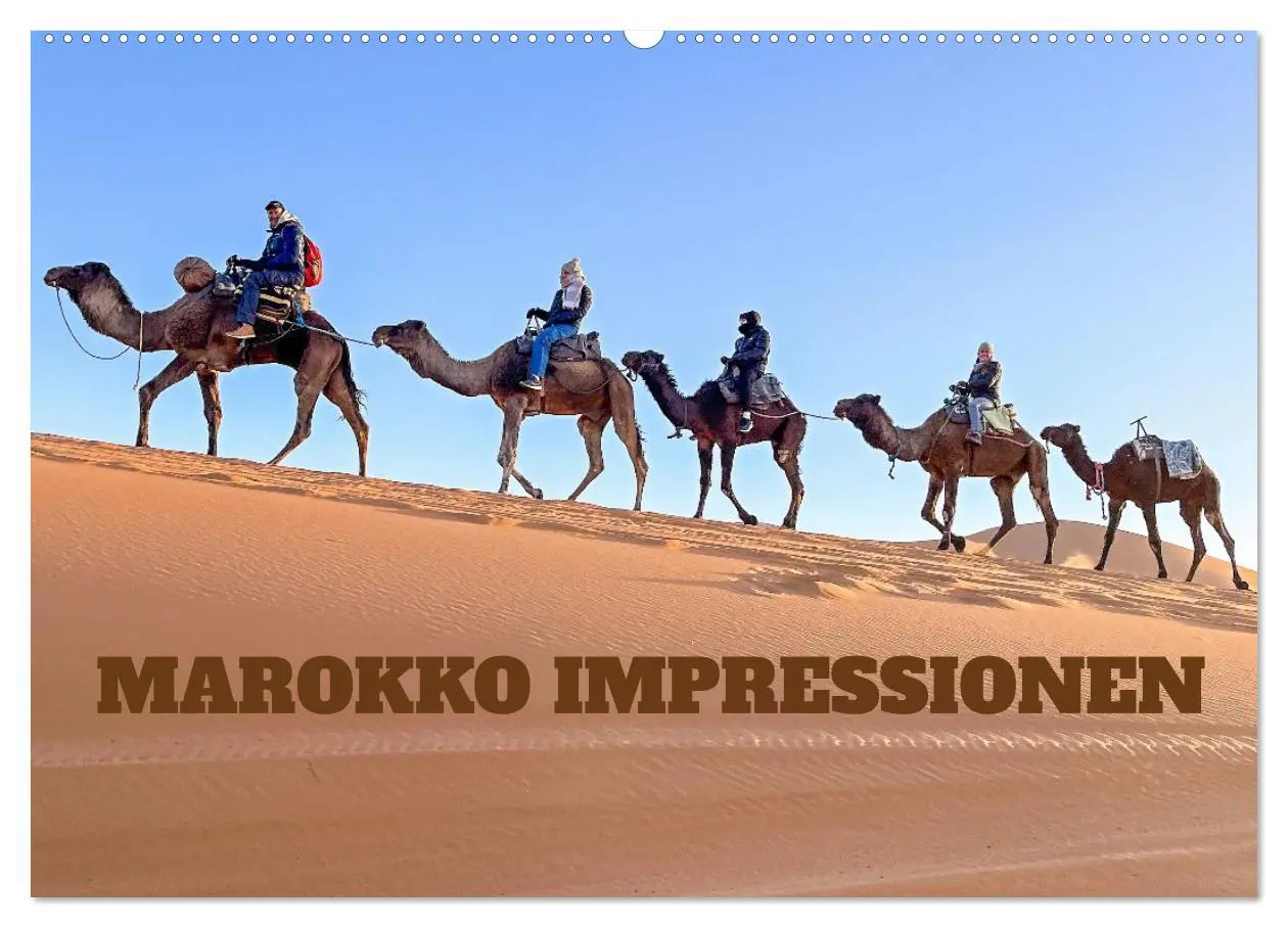 Cover: 9783457437063 | Marokko Impressionan (Wandkalender 2026 DIN A2 quer), CALVENDO...