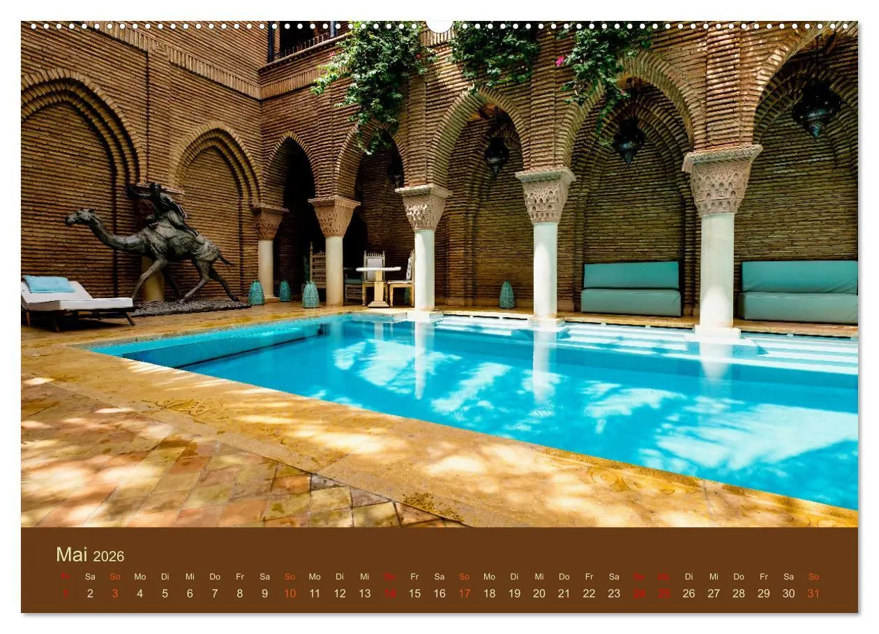 Bild: 9783457437063 | Marokko Impressionan (Wandkalender 2026 DIN A2 quer), CALVENDO...