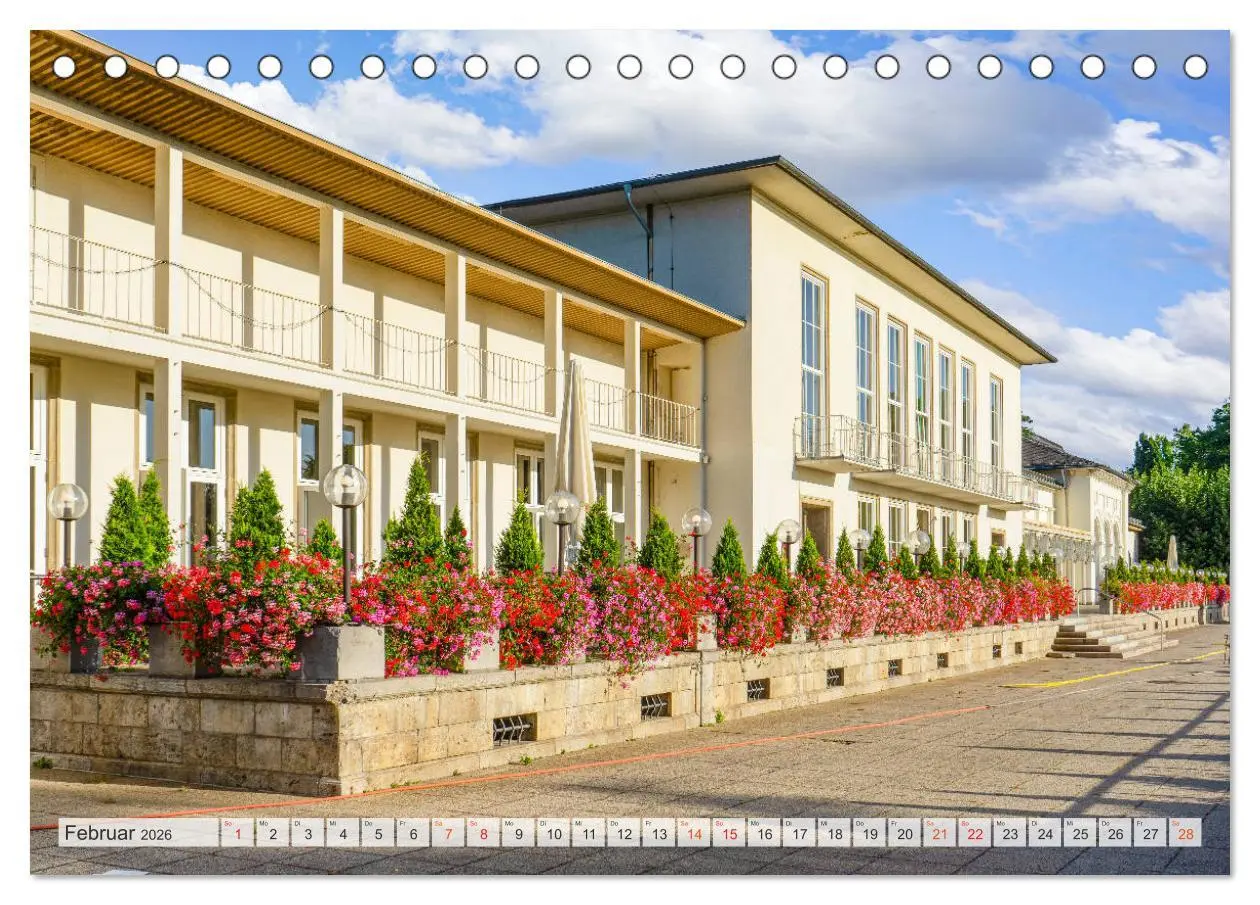 Bild: 9783457747063 | Bad Nauheim Impressionen (Tischkalender 2026 DIN A5 quer), CALVENDO...
