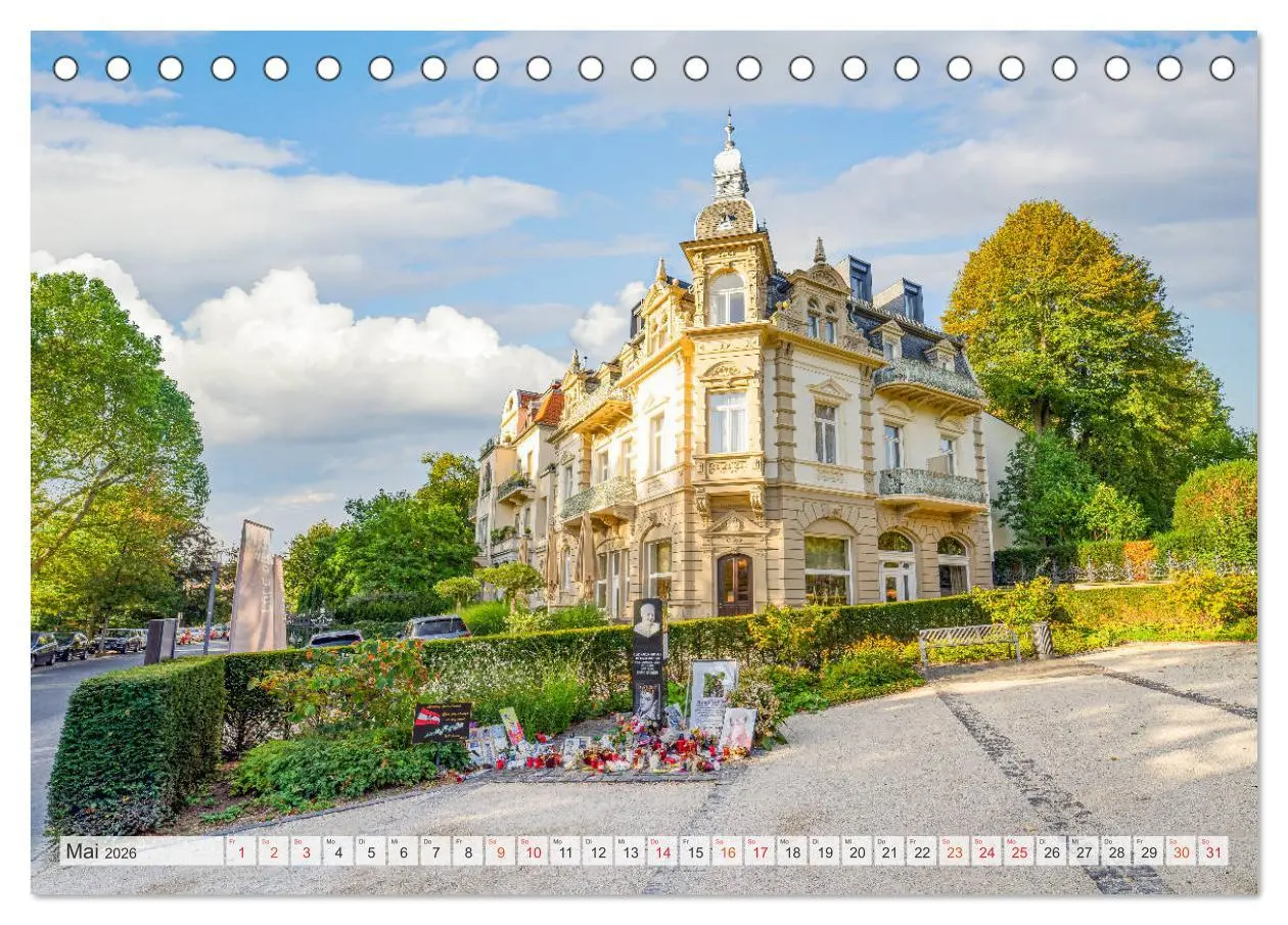 Bild: 9783457747063 | Bad Nauheim Impressionen (Tischkalender 2026 DIN A5 quer), CALVENDO...