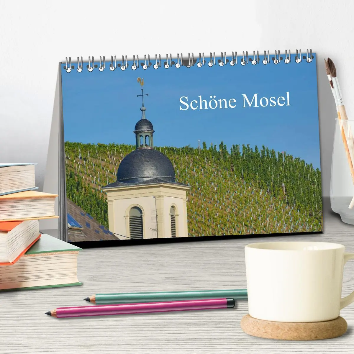 Bild: 9783516077063 | Schöne Mosel (Tischkalender 2026 DIN A5 quer), CALVENDO Monatskalender