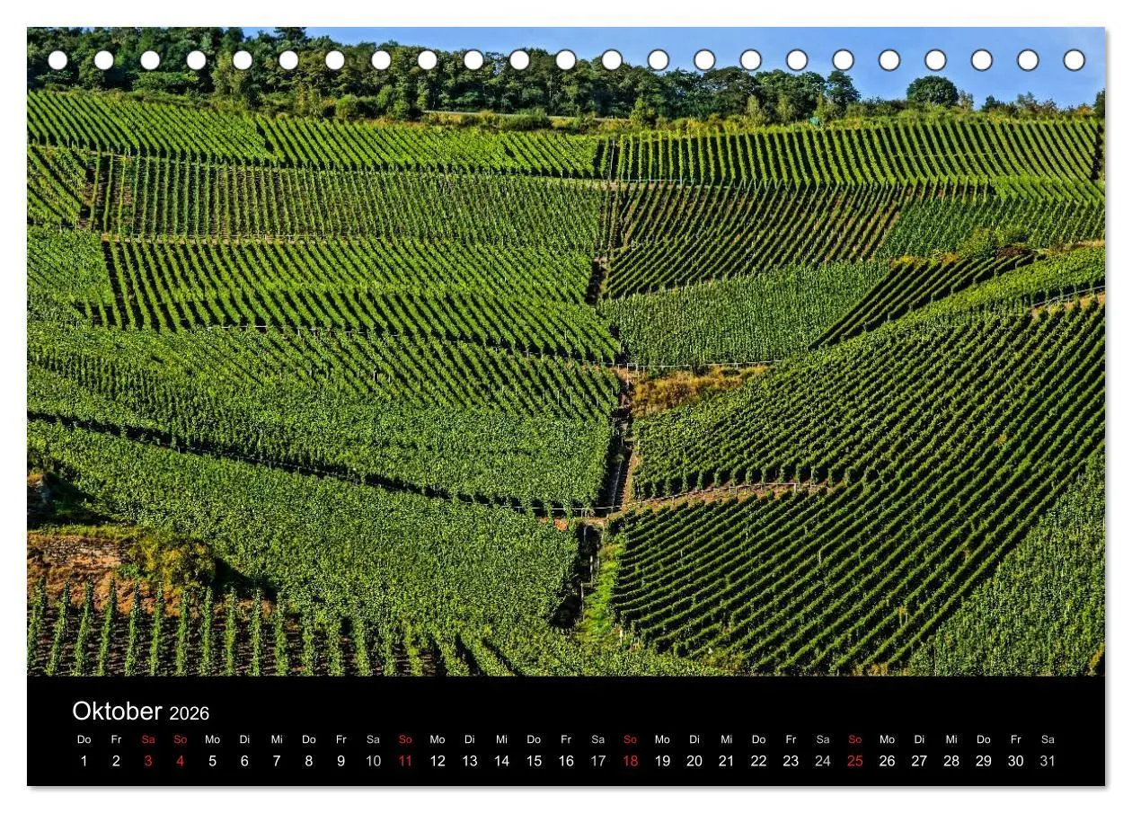 Bild: 9783516077063 | Schöne Mosel (Tischkalender 2026 DIN A5 quer), CALVENDO Monatskalender