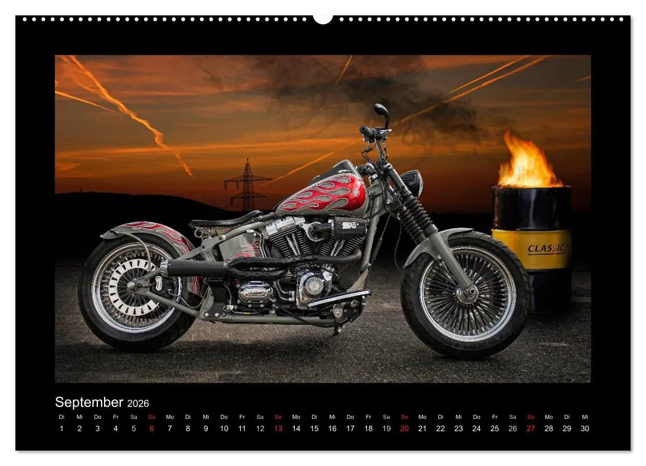 Bild: 9783516217063 | Motorrad-Träume - Chopper und Custombikes (hochwertiger Premium...