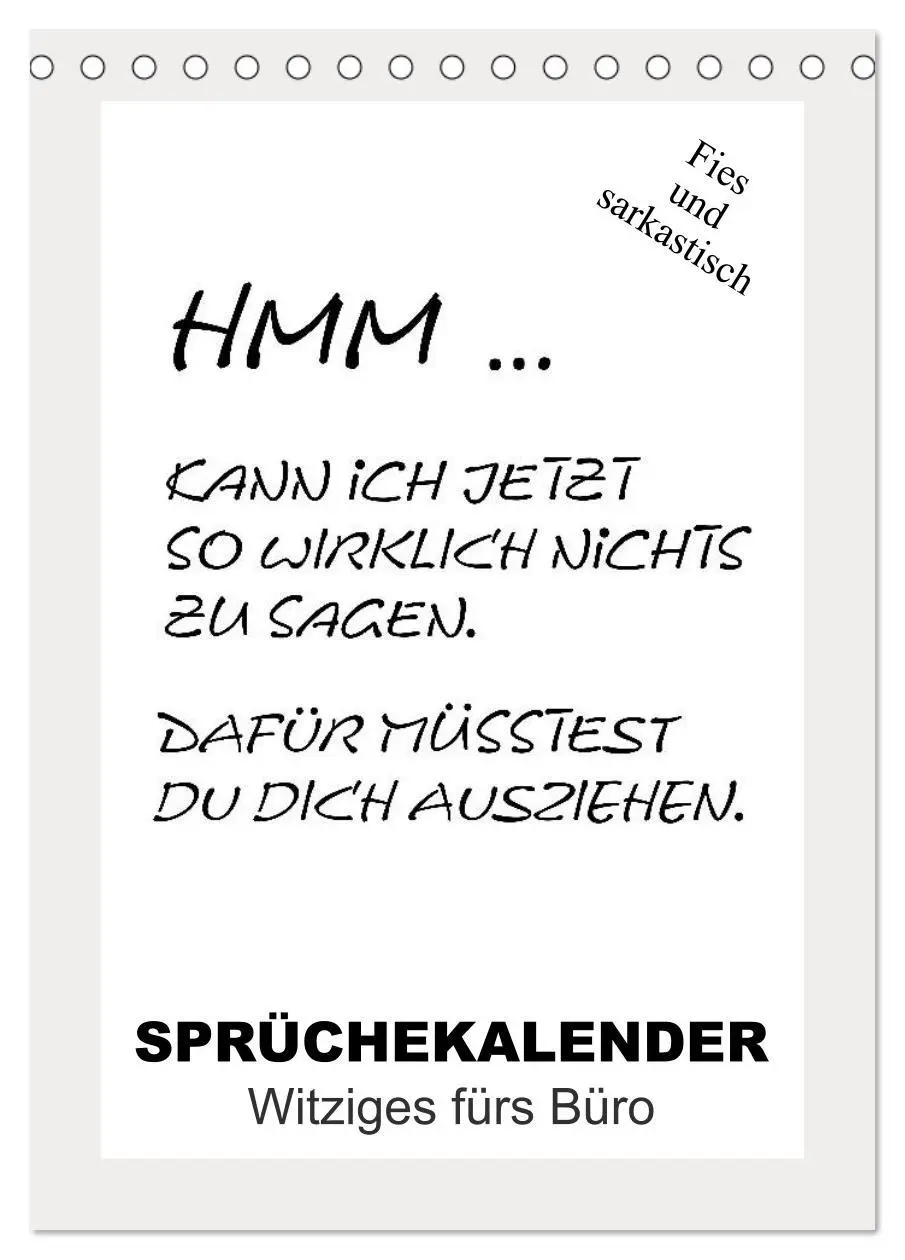 Cover: 9783516387063 | Sprüchekalender. Witziges fürs Büro (Tischkalender 2026 DIN A5...