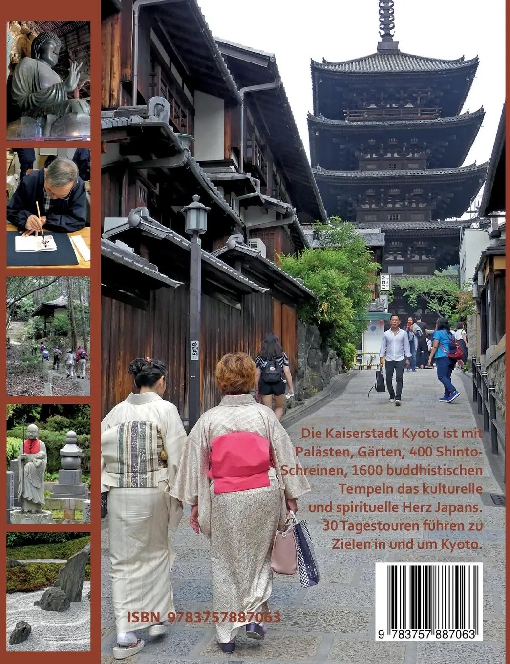 Rückseite: 9783757887063 | Kyoto entdecken | 30 Tagestouren in und um Kyoto | Frisch | Buch