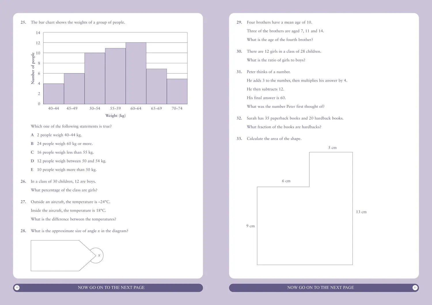 Bild: 9781844197163 | 11+ Maths Practice Papers Book 1 | For the 2025 Gl Assessment Tests