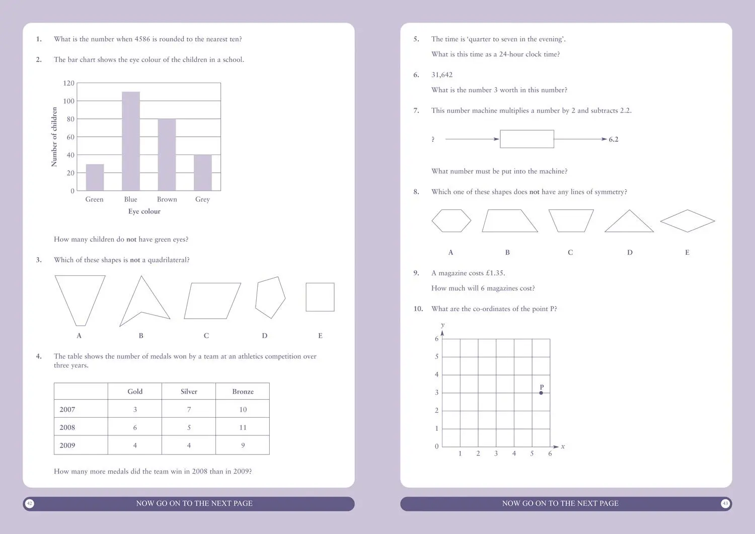 Bild: 9781844197163 | 11+ Maths Practice Papers Book 1 | For the 2025 Gl Assessment Tests