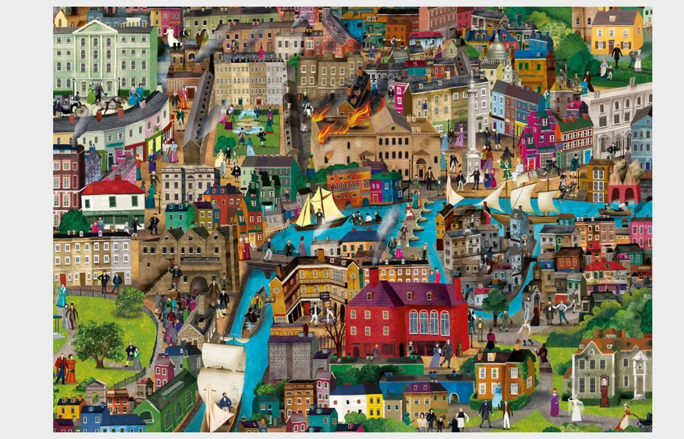 Bild: 9781913947163 | The World of Charles Dickens 1000 Piece Puzzle | John Mullan | Spiel