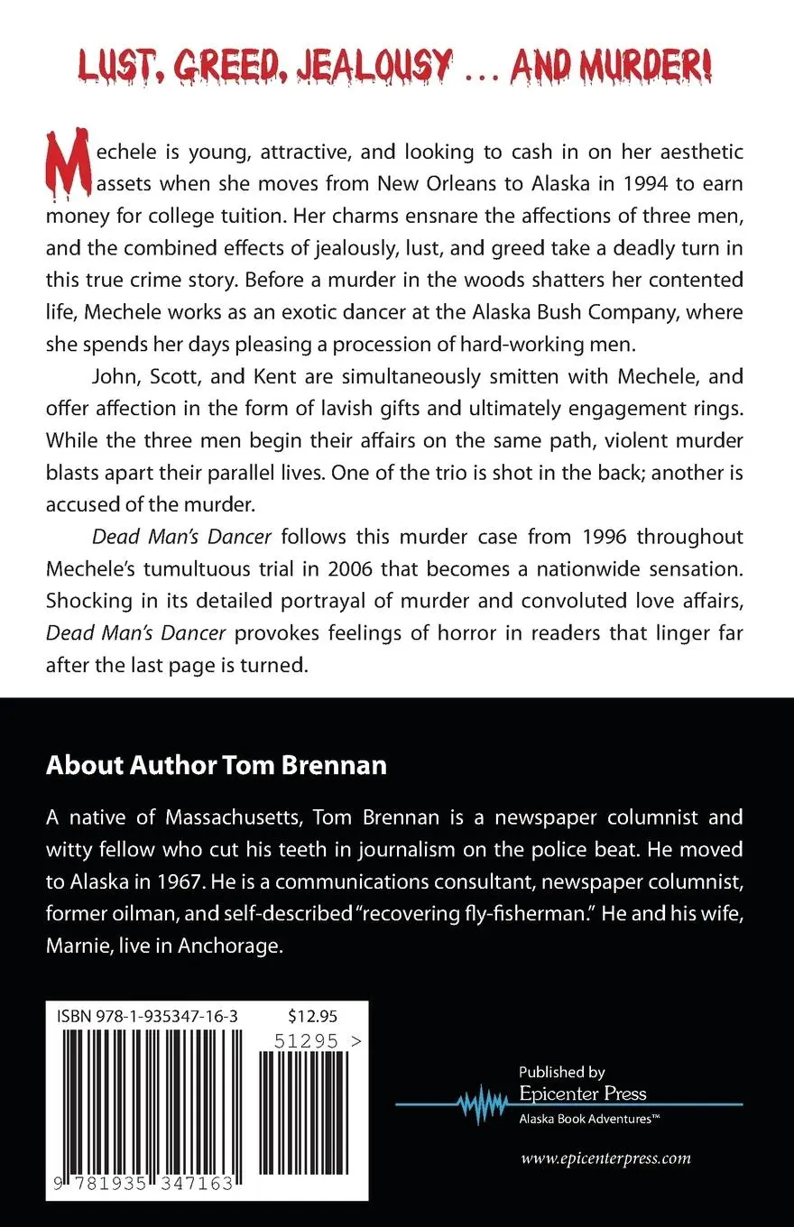 Rückseite: 9781935347163 | Dead Man's Dancer | Tom Brennan | Taschenbuch | Englisch | 2015