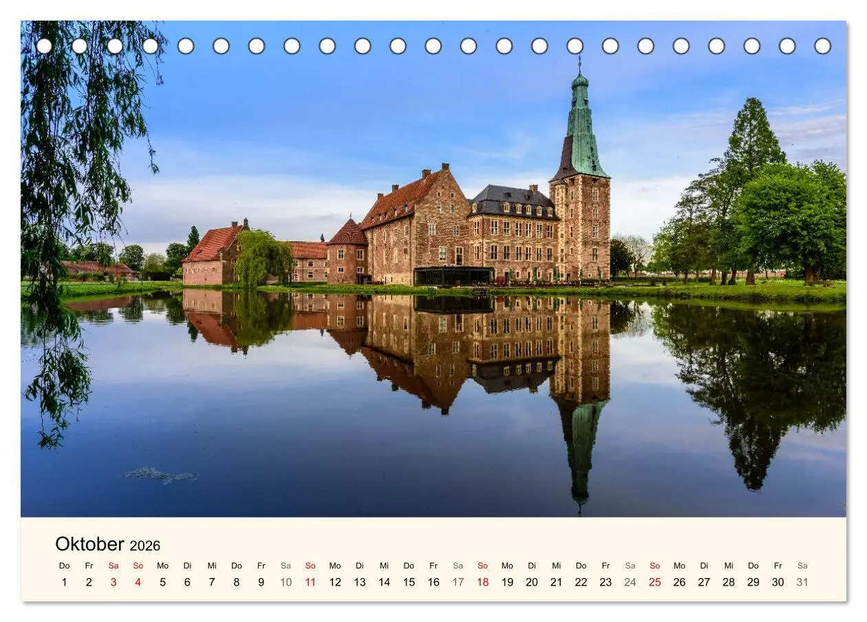 Bild: 9783457597163 | Schlösser und Burgen in NRW (Tischkalender 2026 DIN A5 quer),...