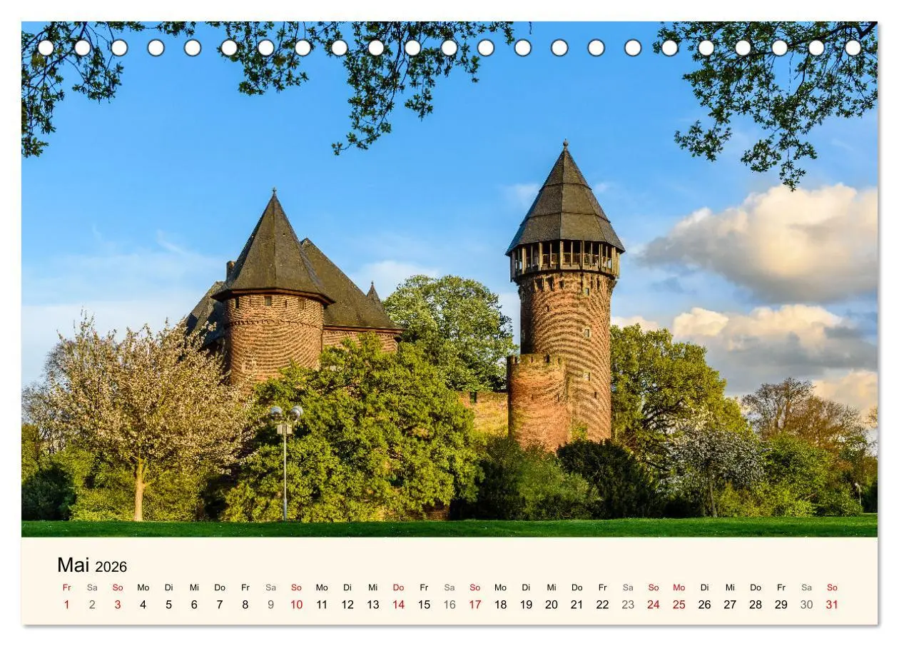 Bild: 9783457597163 | Schlösser und Burgen in NRW (Tischkalender 2026 DIN A5 quer),...