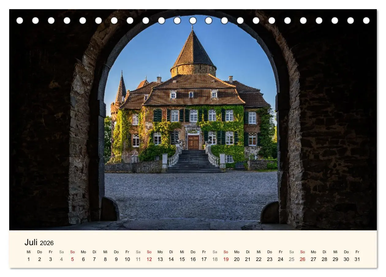 Bild: 9783457597163 | Schlösser und Burgen in NRW (Tischkalender 2026 DIN A5 quer),...