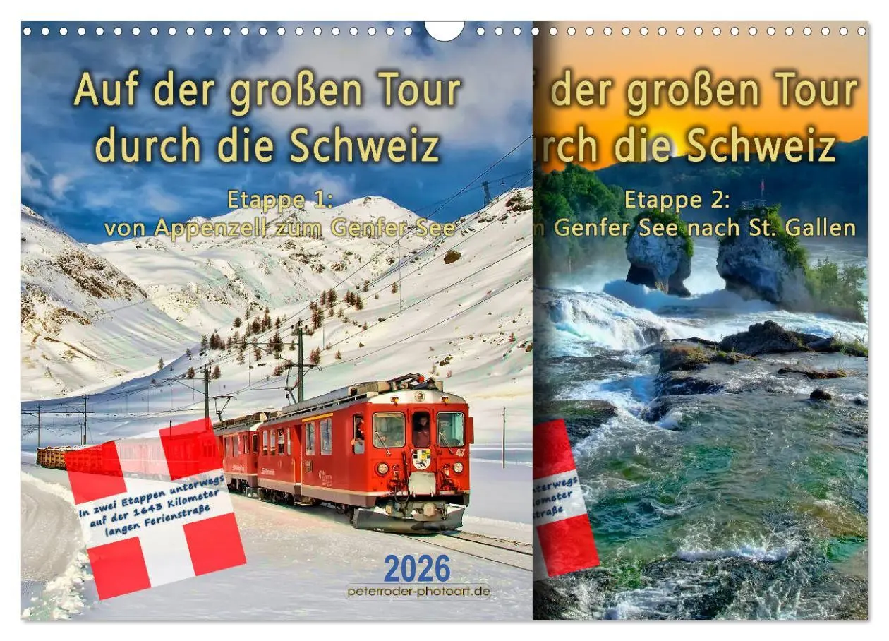 Cover: 9783457807163 | Auf der großen Tour durch die Schweiz, Etappe 1, Appenzell zum...