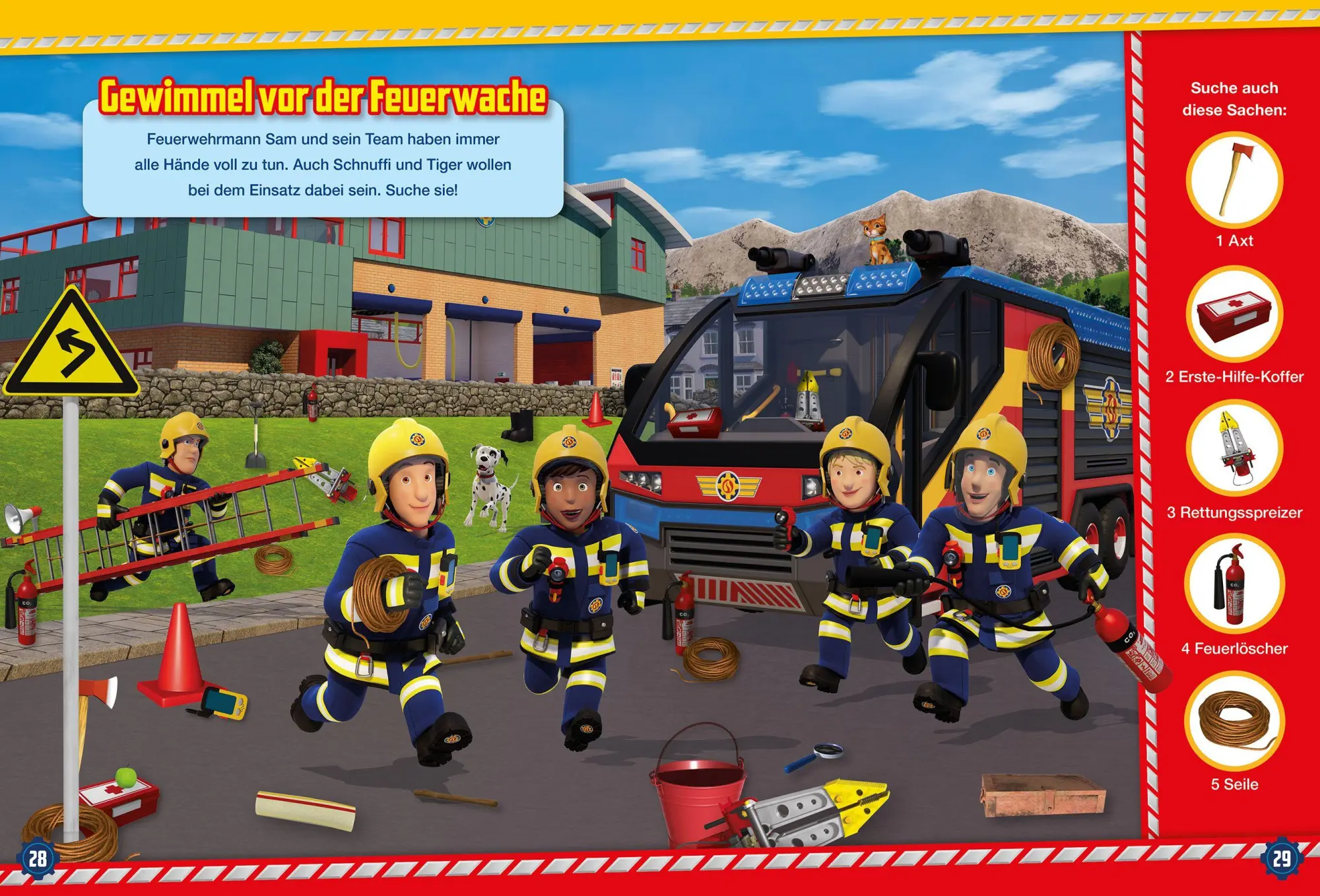 Bild: 9783833247163 | Feuerwehrmann Sam: Mein großes Buch von Feuerwehrmann Sam | Fanbuch