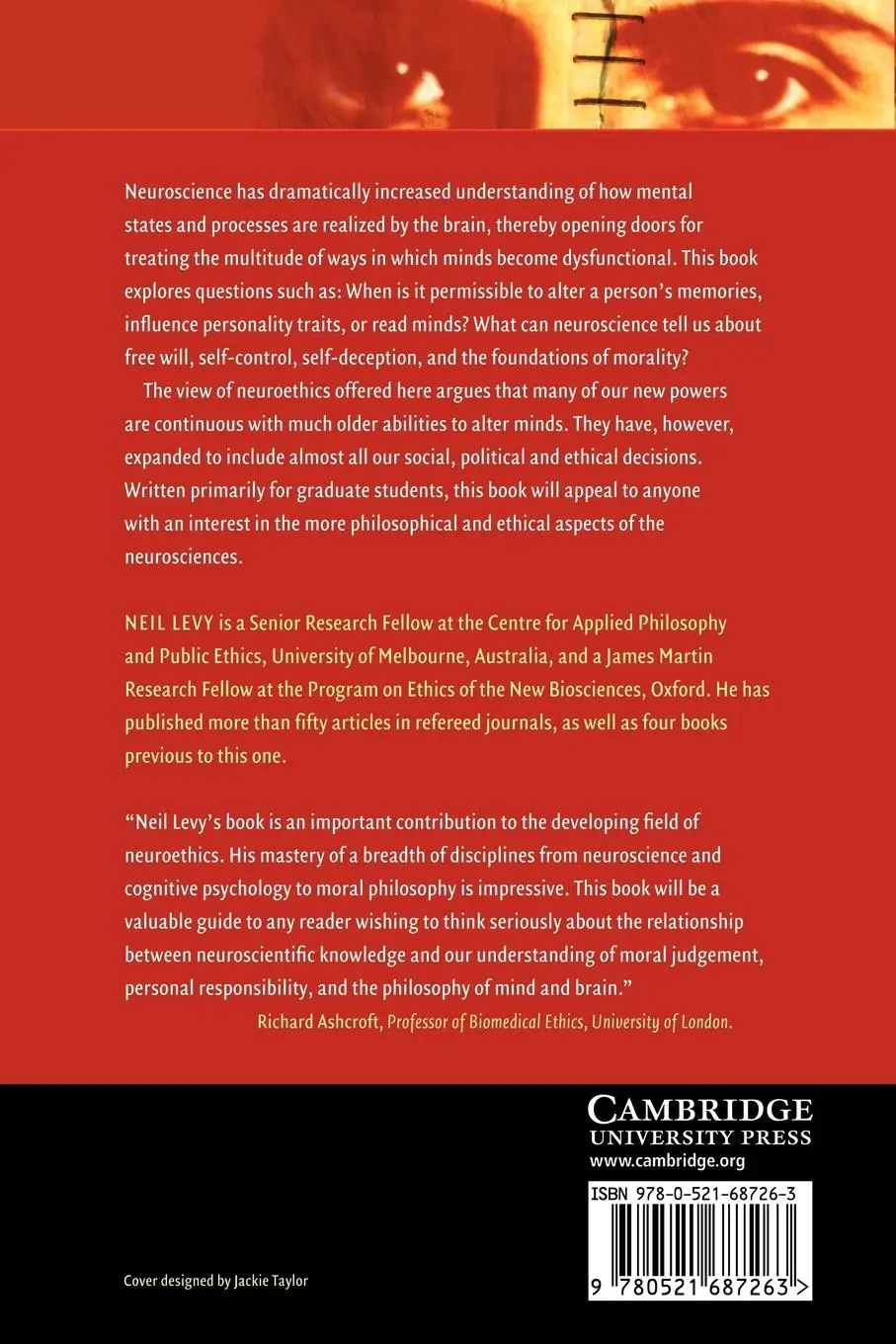 Rückseite: 9780521687263 | Neuroethics | Challenges for the 21st Century | Neil Levy | Buch