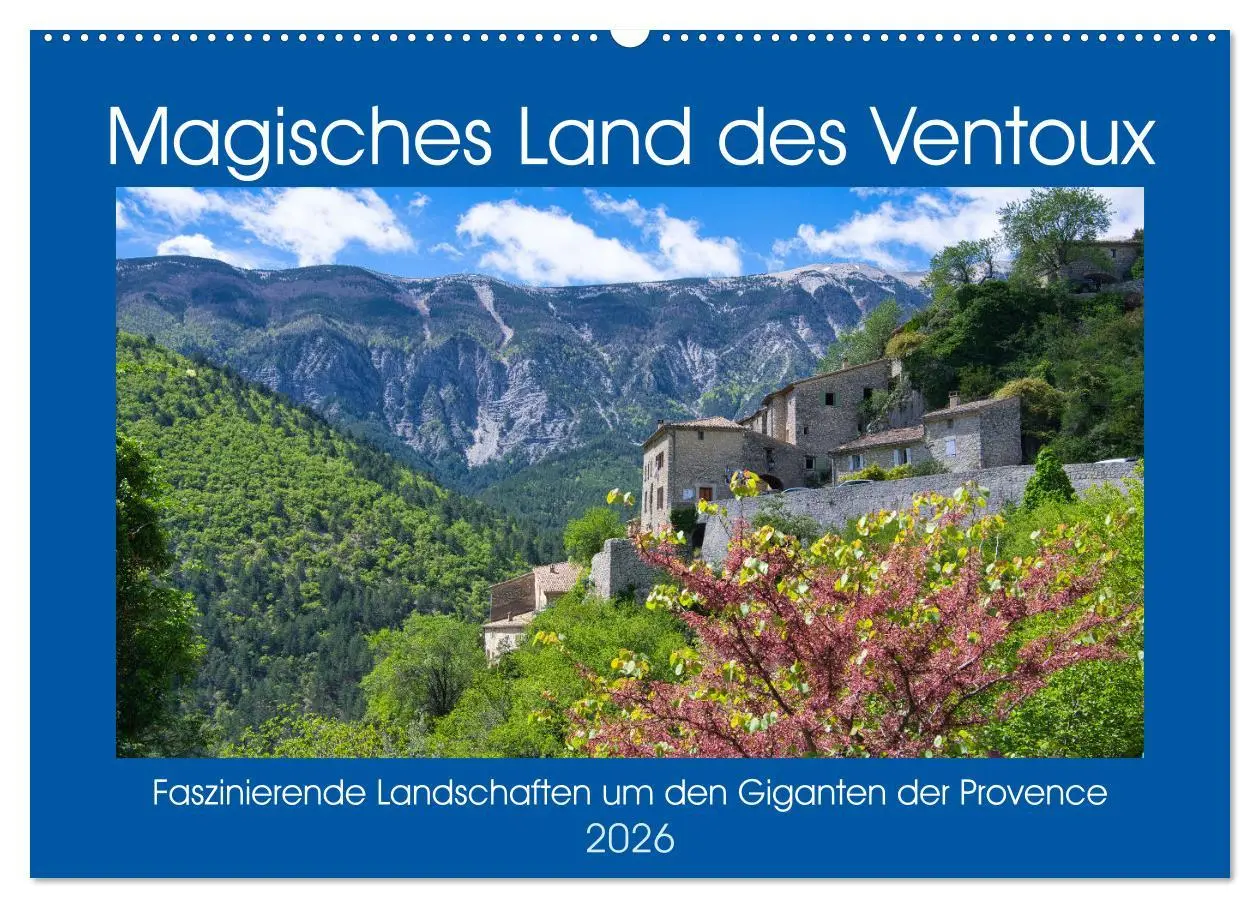 Cover: 9783457277263 | Magisches Land des Ventoux (Wandkalender 2026 DIN A2 quer),...