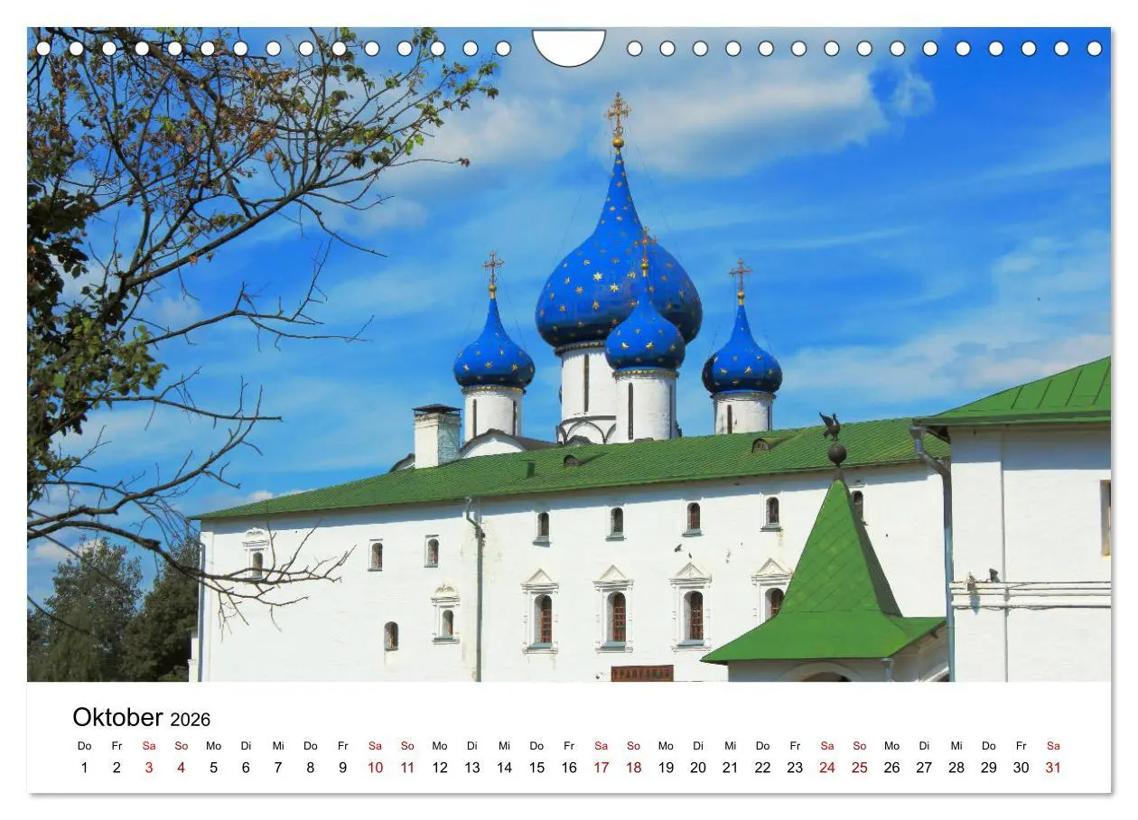 Bild: 9783457897263 | Goldenes Russland (Wandkalender 2026 DIN A4 quer), CALVENDO...