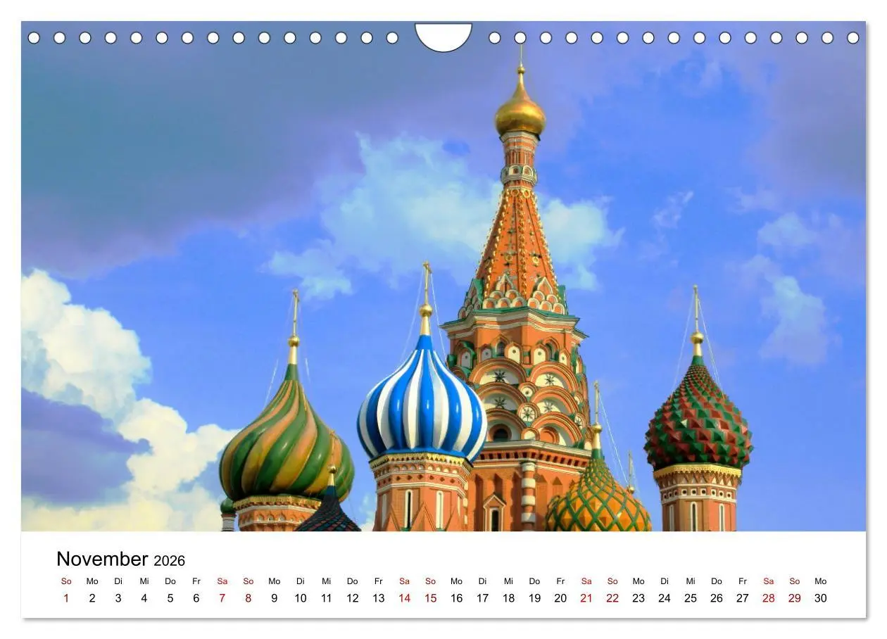 Bild: 9783457897263 | Goldenes Russland (Wandkalender 2026 DIN A4 quer), CALVENDO...