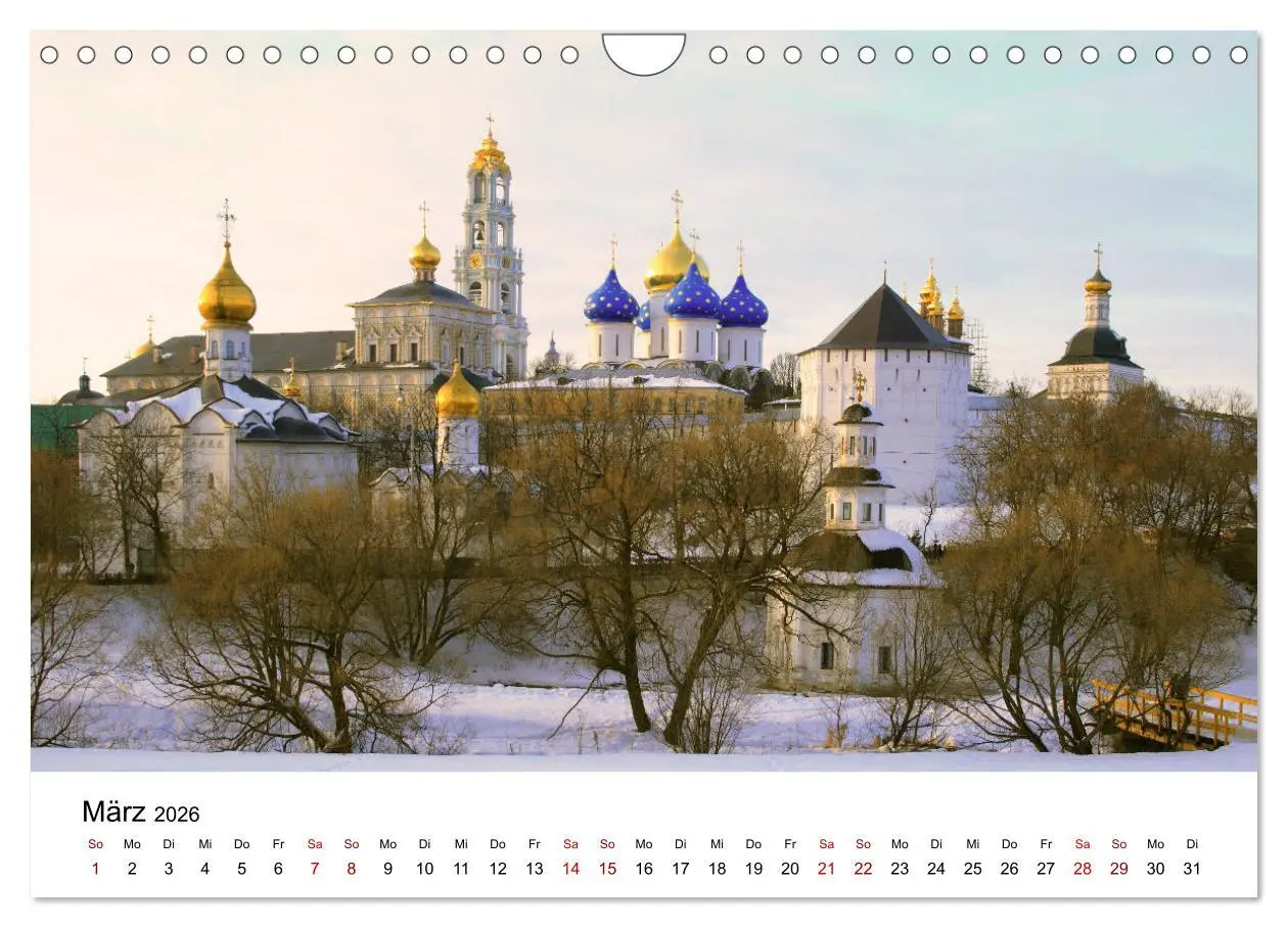 Bild: 9783457897263 | Goldenes Russland (Wandkalender 2026 DIN A4 quer), CALVENDO...