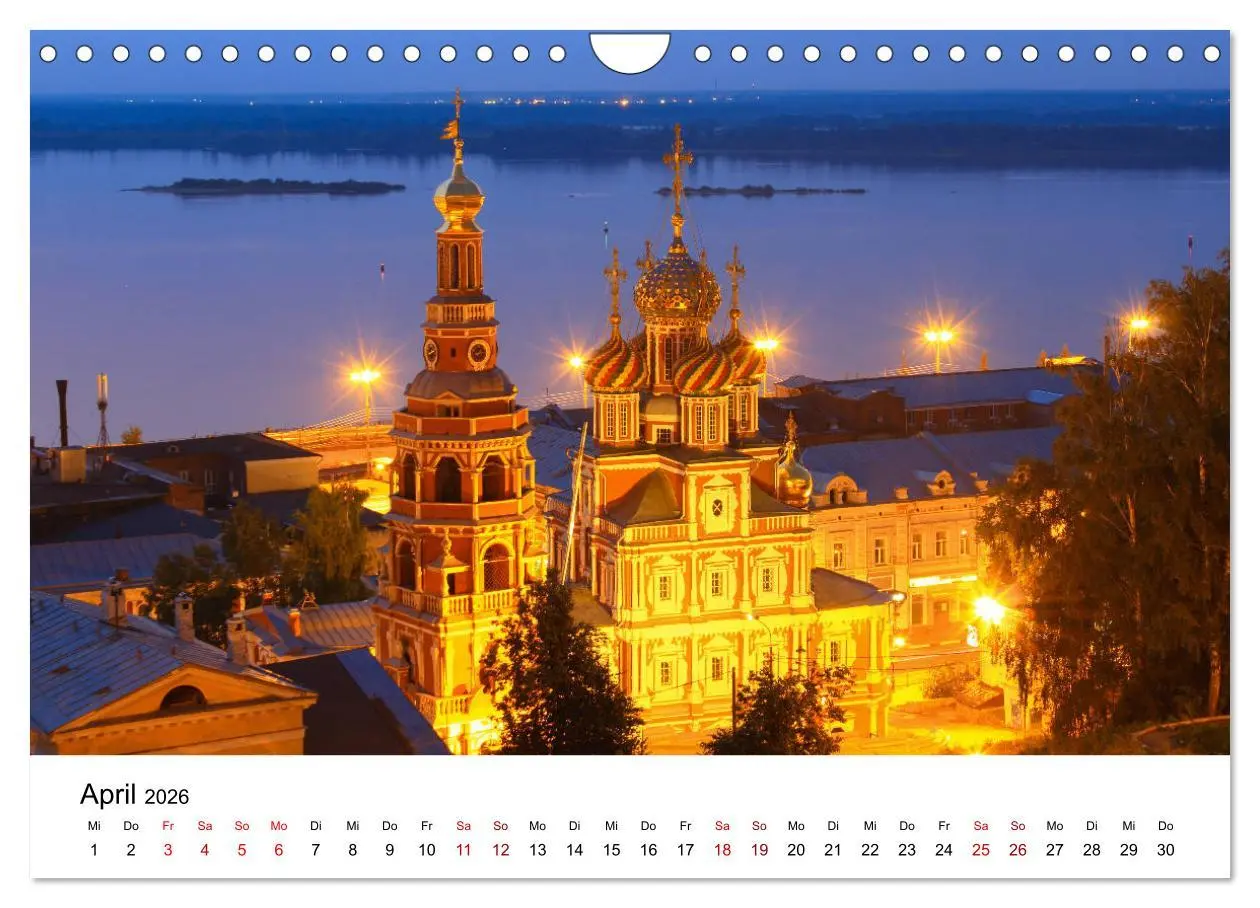 Bild: 9783457897263 | Goldenes Russland (Wandkalender 2026 DIN A4 quer), CALVENDO...