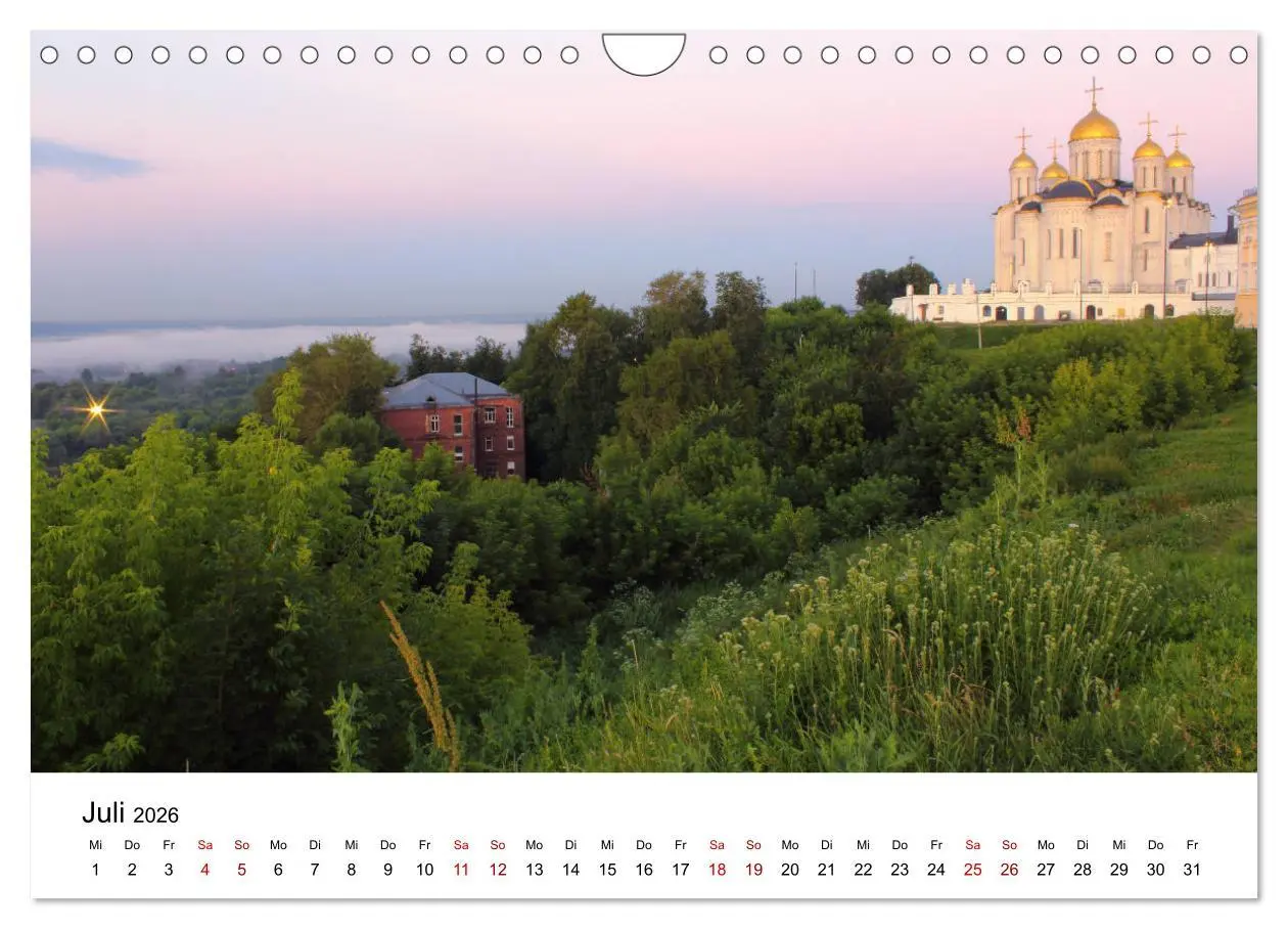 Bild: 9783457897263 | Goldenes Russland (Wandkalender 2026 DIN A4 quer), CALVENDO...