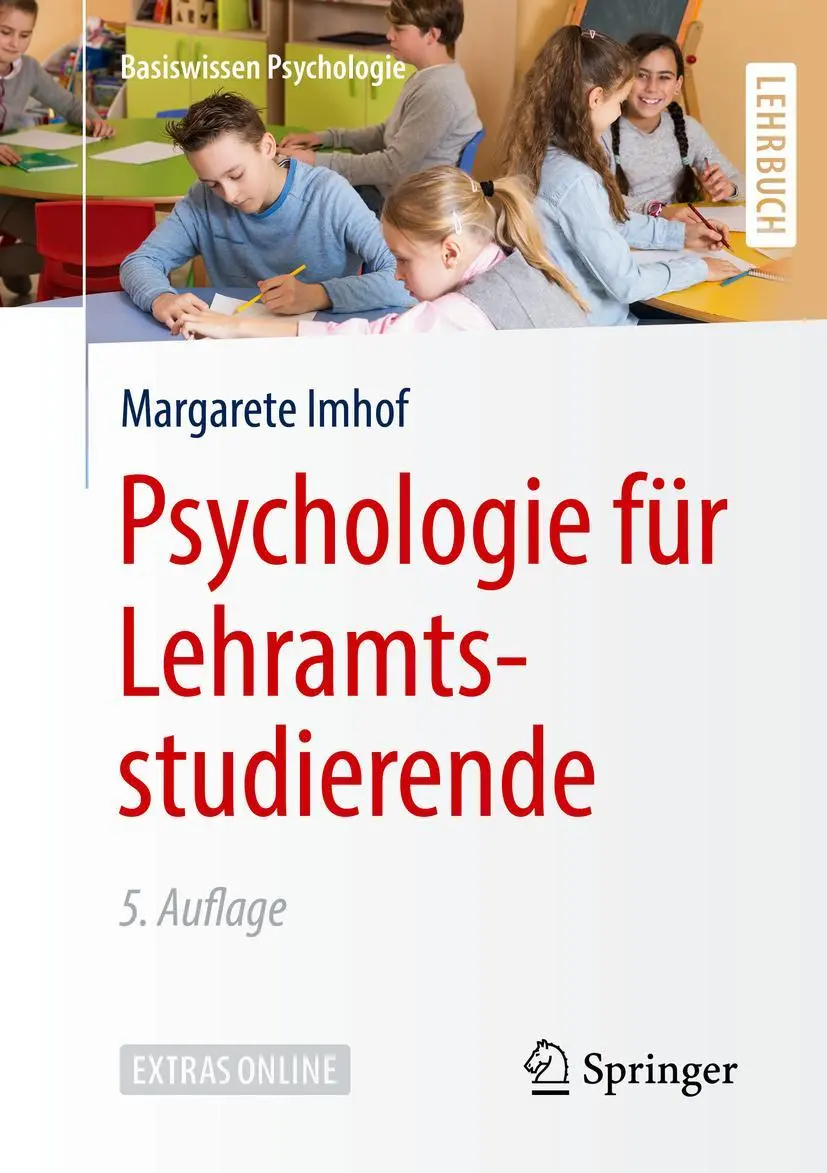 Cover: 9783662587263 | Psychologie für Lehramtsstudierende | Margarete Imhof | Taschenbuch
