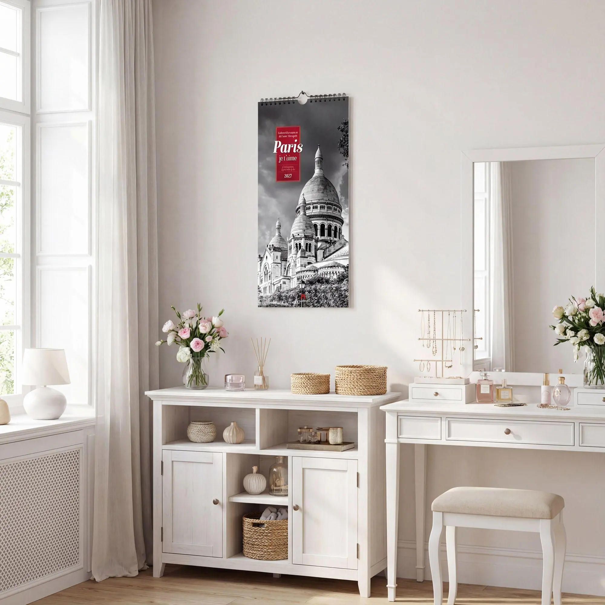 Bild: 9783838427263 | Paris, je t'aime Literatur-Kalender 2027 | Ackermann Kunstverlag GmbH
