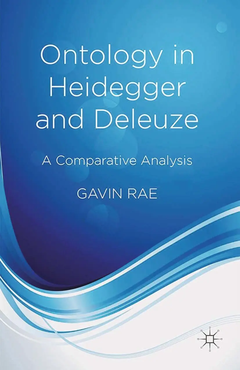 Cover: 9781349487363 | Ontology in Heidegger and Deleuze | A Comparative Analysis | G. Rae