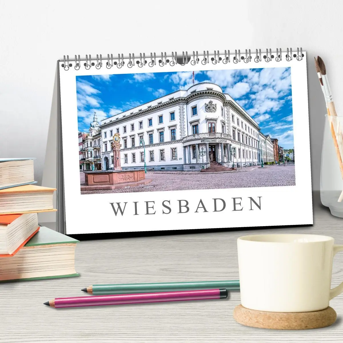 Bild: 9783457957363 | Wiesbaden Kurstadt mit Charme und Flair (Tischkalender 2026 DIN A5...